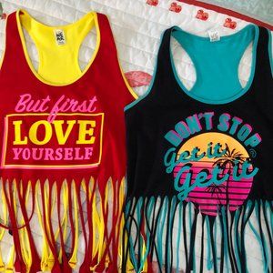 Zumba Dance Lot Tank Top XL